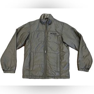 Men’s Columbia puffer jacket in dark grey